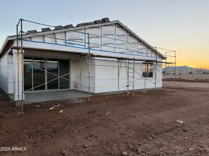 a view of a house with a window