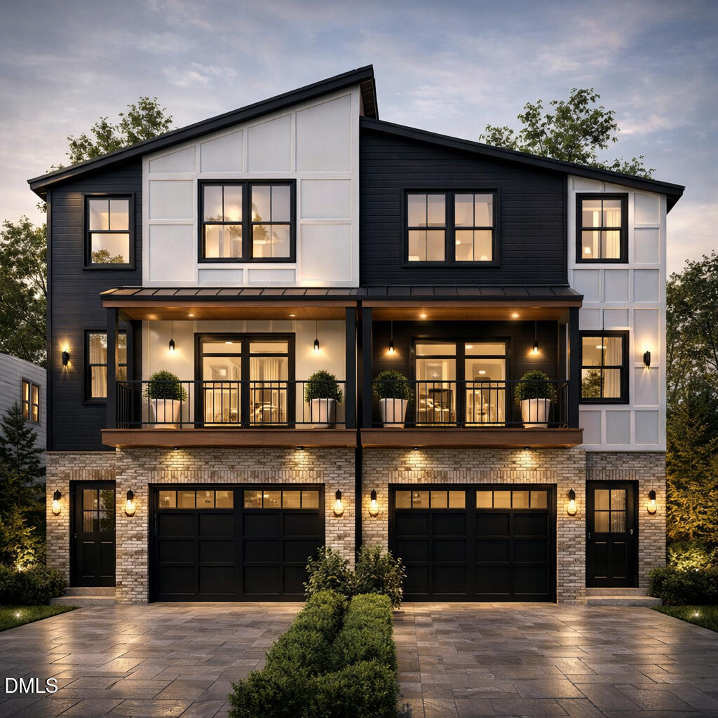 720 Oakwood Avenue, Unit 102 Raleigh, NC 27601 - Photo 5 of 11 Rendering - evening