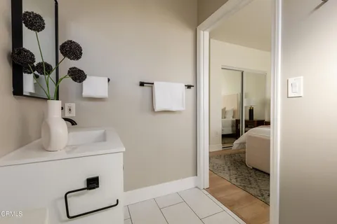 a bathroom with a sink
