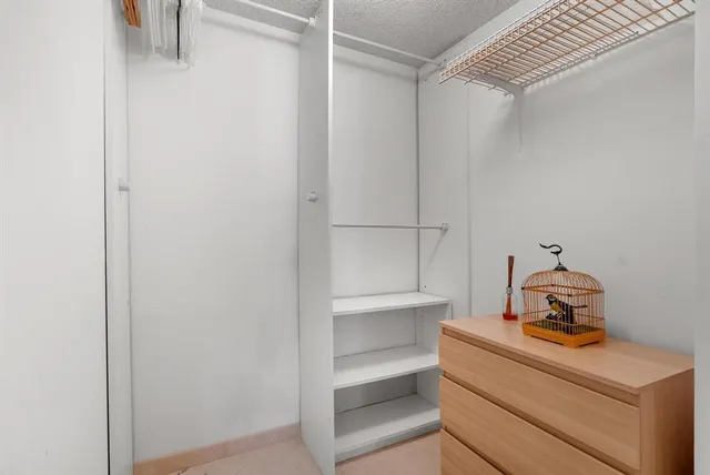 a room with storage and utility