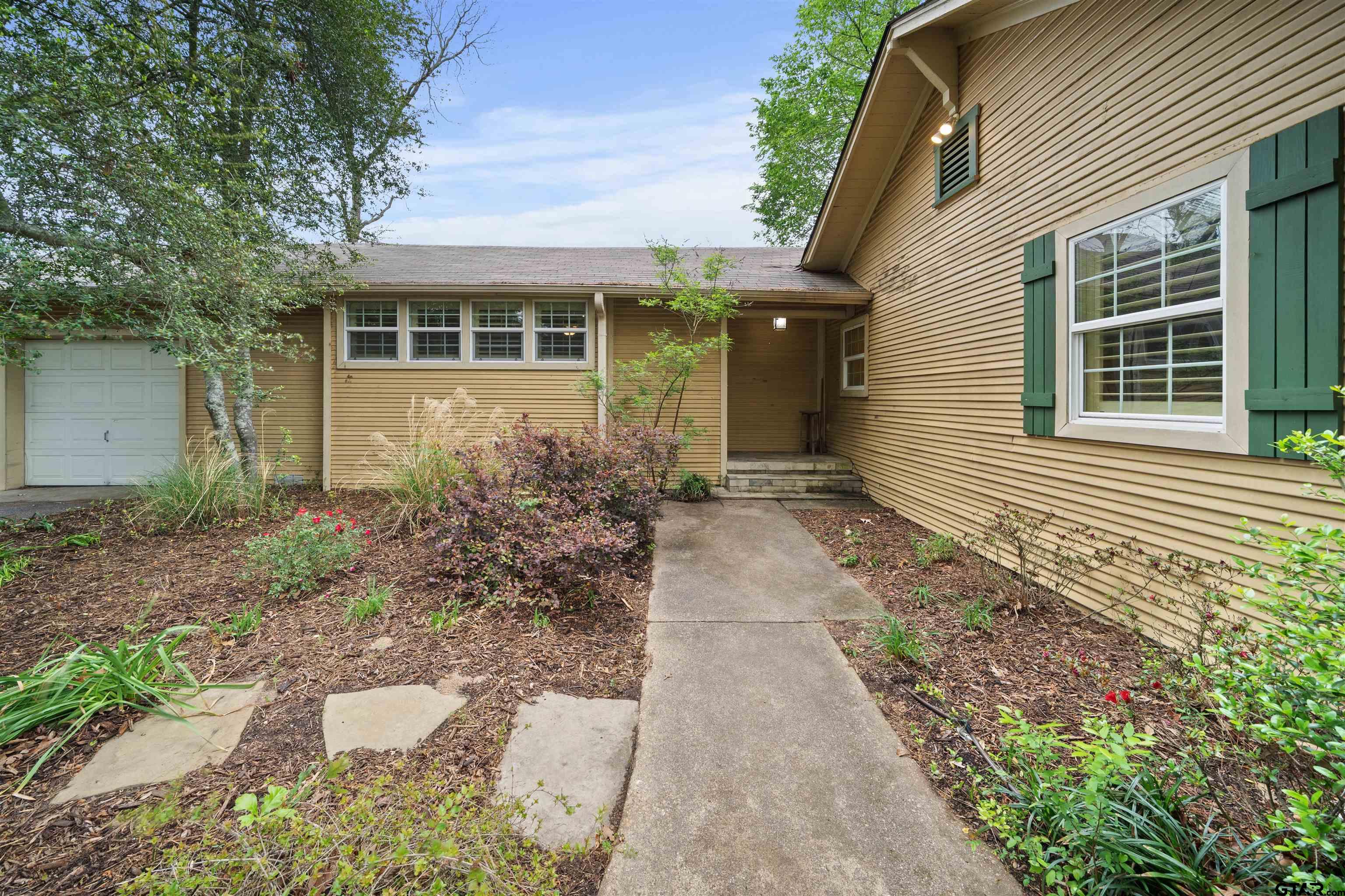 front view of a house