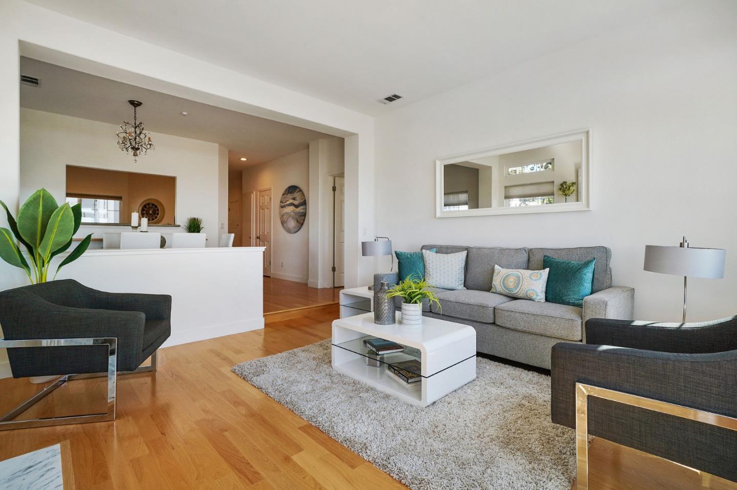 45 Outlook Circle Pacifica, CA 94044 - Photo 4 of 42 a living room with furniture and wooden floor