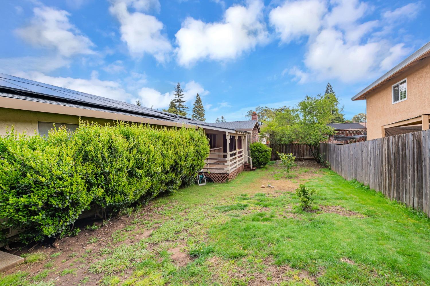 7822 Tamara Drive Fair Oaks, CA 95628 - Photo 23 of 28 a backyard of a house with plants and outdoor seating