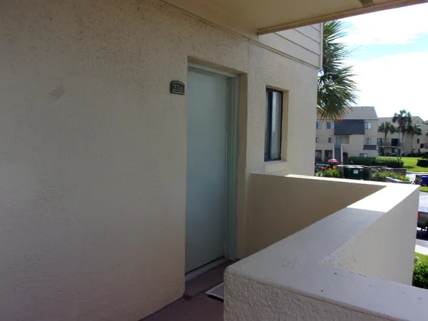 a view of a car parked in garage