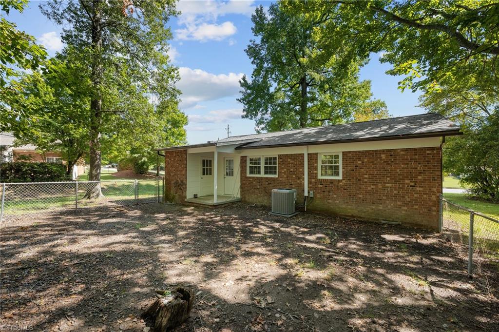 403 Snider Street High Point, NC 27265 - Photo 19 of 23 Large fenced backyard. Excellent space for play, gardening, or entertaining!