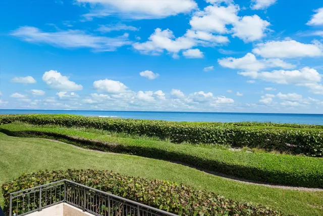 a view of a city with an ocean