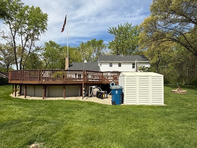1201 East Street Crete, IL 60417 - Photo 10 of 45 a view of a house with a backyard