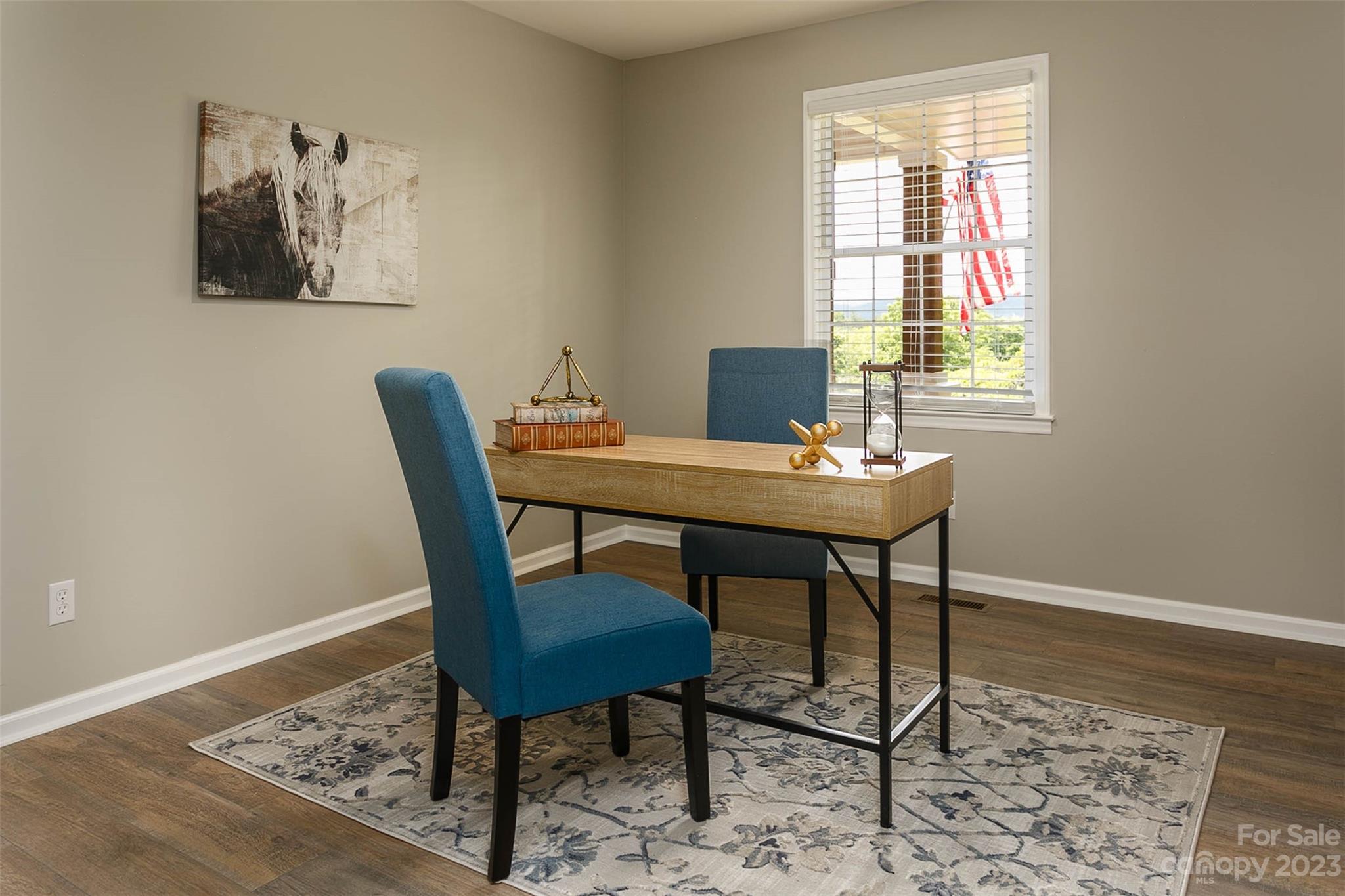 49 Community Road Fletcher, NC 28732 - Photo 23 of 38 a view of a workspace with furniture