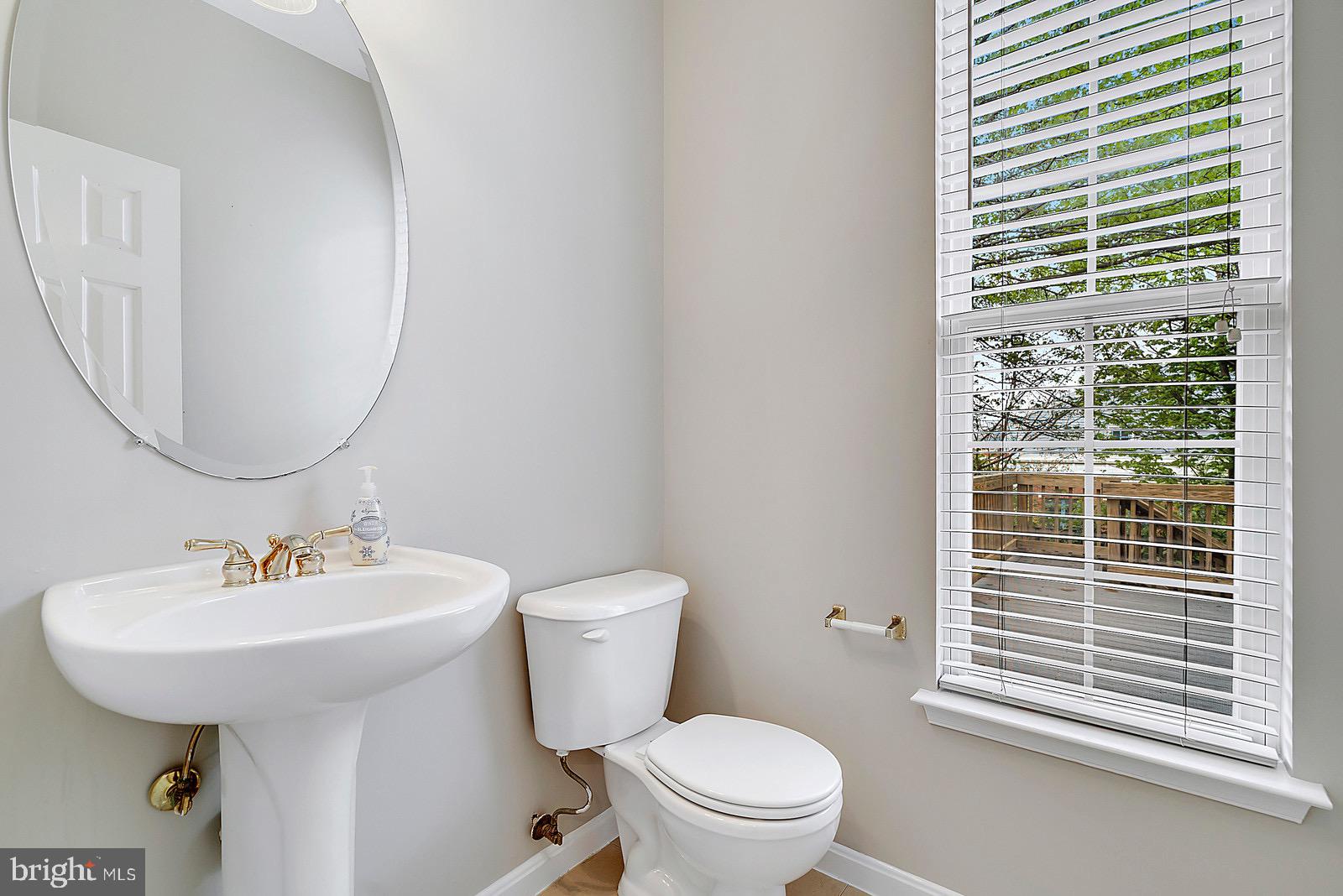4175 Bell Ridge Court Chantilly, VA 20151 - Photo 17 of 48 a bathroom with a sink toilet and a mirror