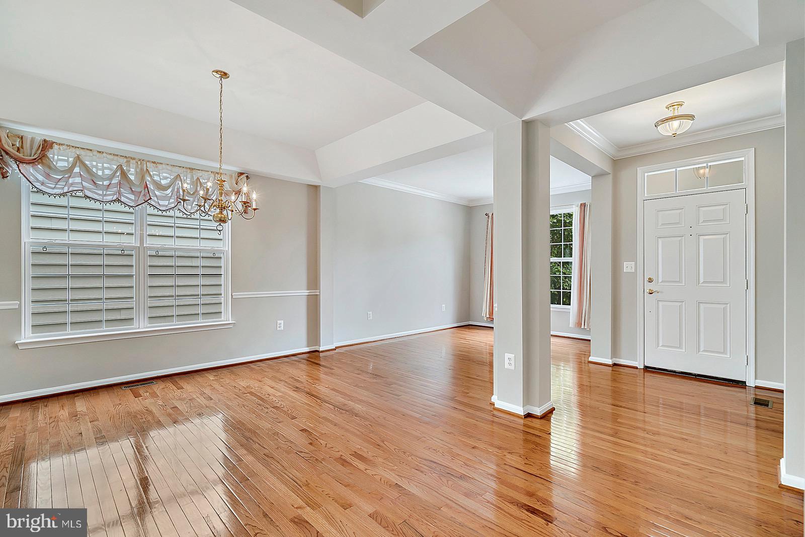 4175 Bell Ridge Court Chantilly, VA 20151 - Photo 5 of 48 a view of an empty room with wooden floor and a window