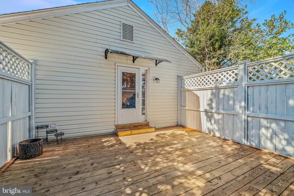 a backyard of a house
