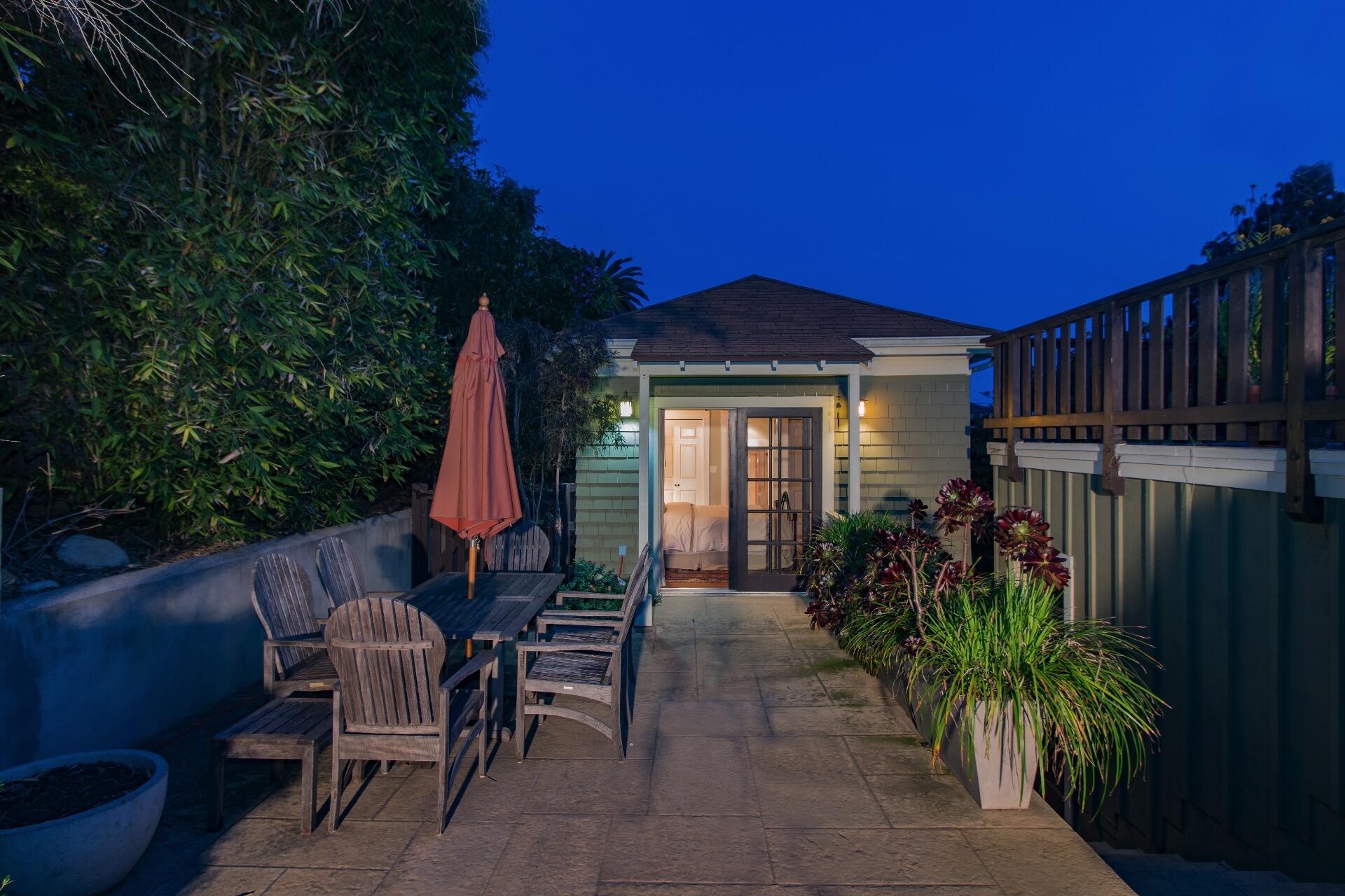 Undisclosed Address Santa Barbara, CA 93101 - Photo 24 of 24 a view of a house with backyard and sitting area