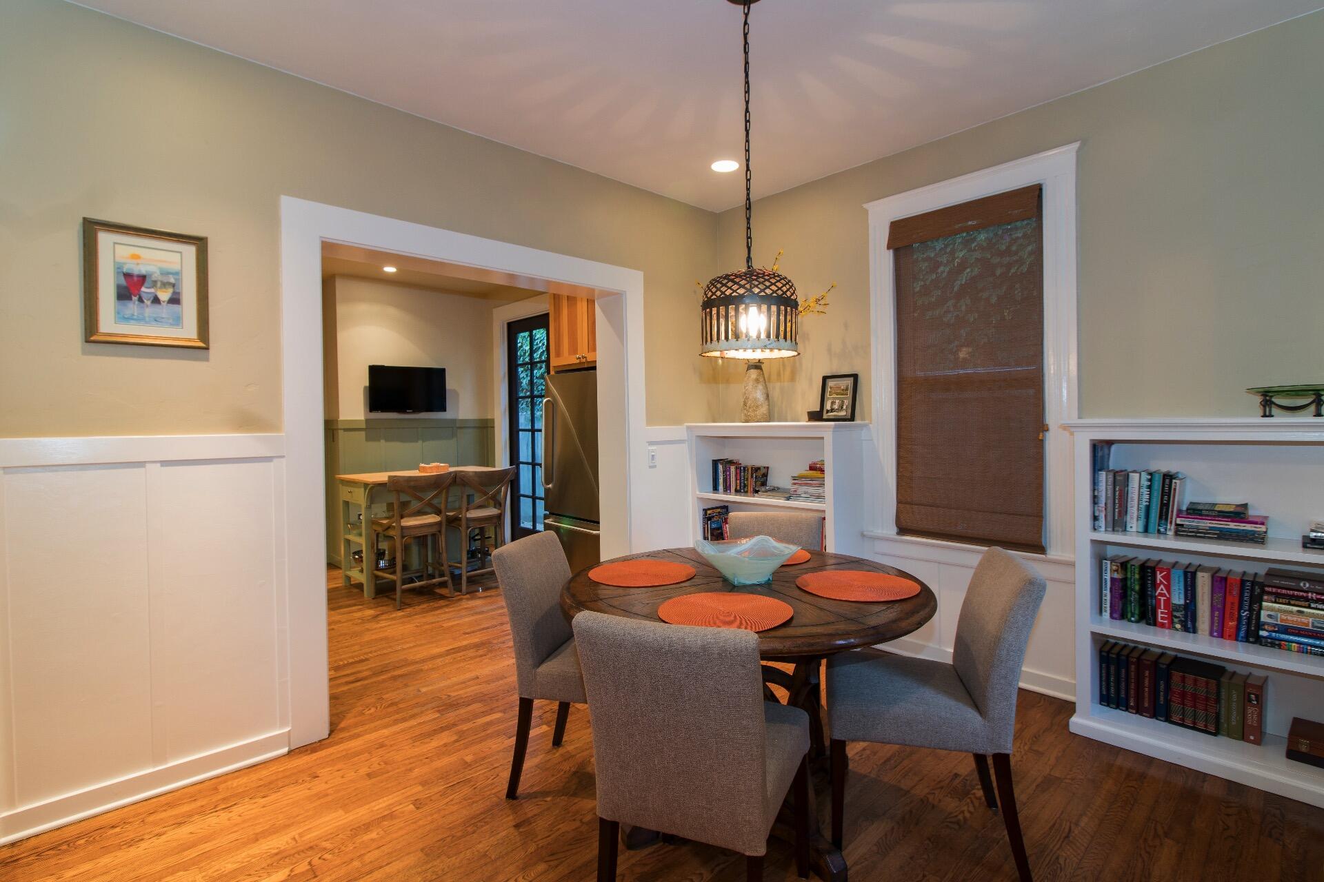 Undisclosed Address Santa Barbara, CA 93101 - Photo 7 of 24 a view of a dining room with furniture window and wooden floor