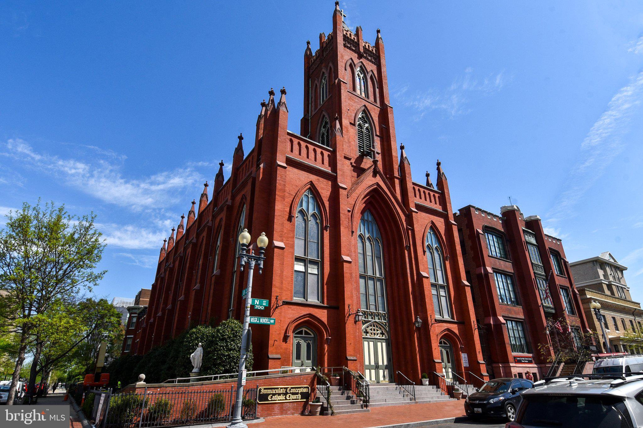 1316 9th Street Northwest Washington, DC 20001 - Photo 41 of 44 Historic red brick church stands tall.