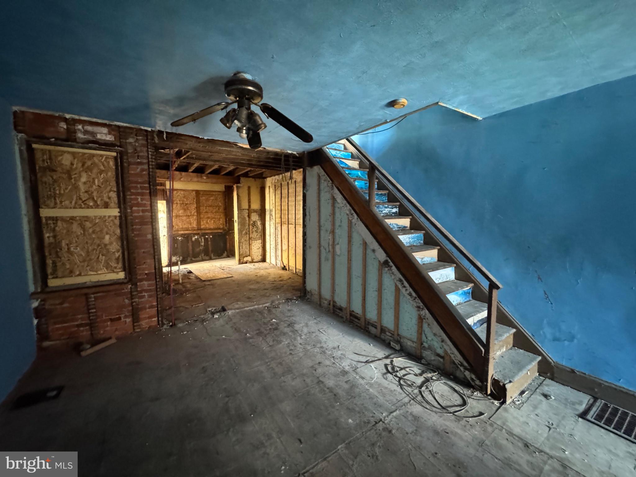 3119 Rorer Street Philadelphia, PA 19134 - Photo 4 of 10 Renovation potential in a blue canvas.