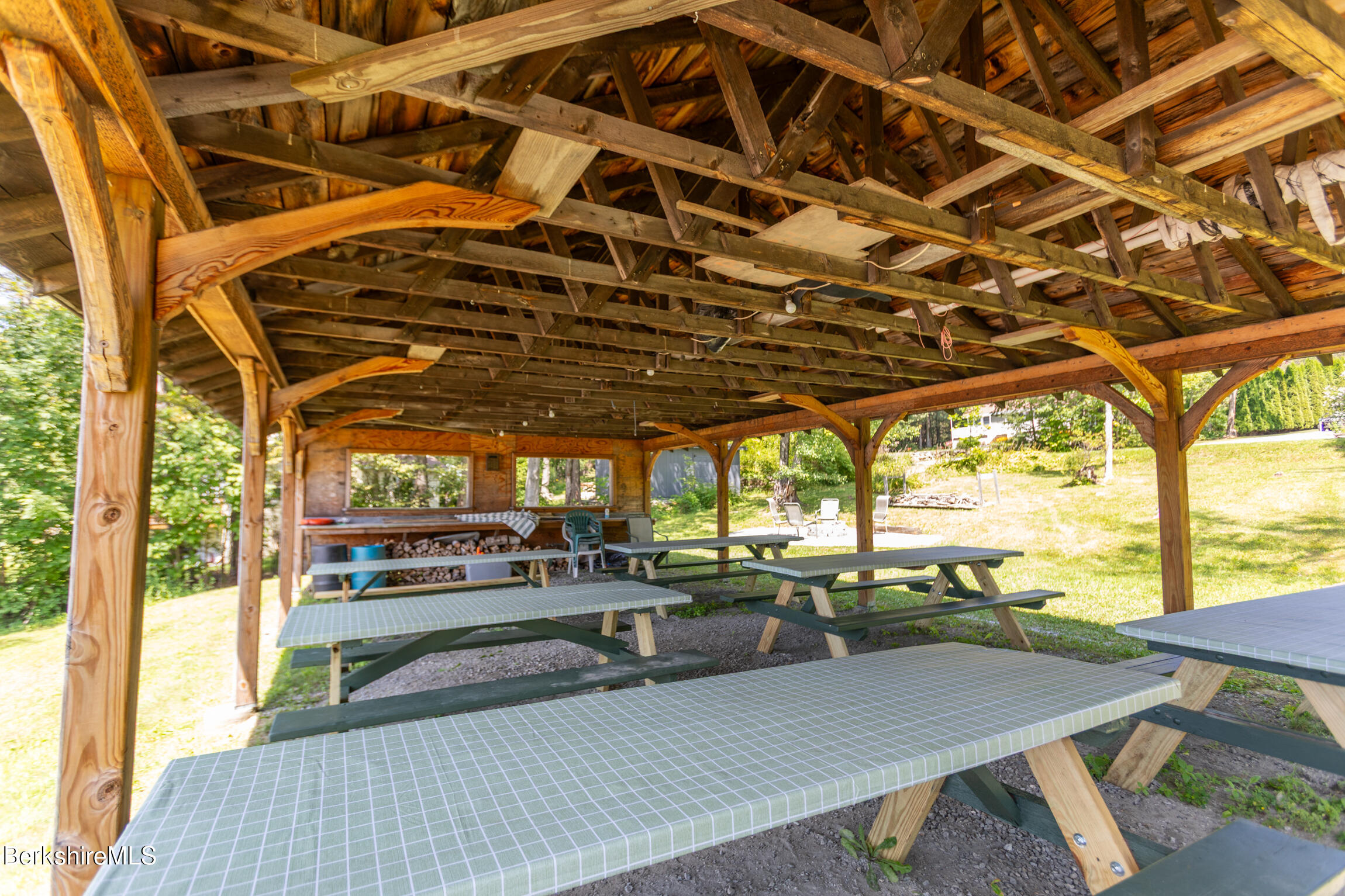 50 Beach Road Becket, MA 01223 - Photo 29 of 31 a view of a swimming pool with a patio
