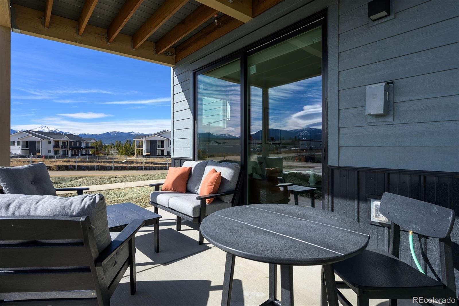 340 Sterling Loop, Unit 1 Fraser, CO 80442 - Photo 22 of 28 a outdoor view with a sitting space