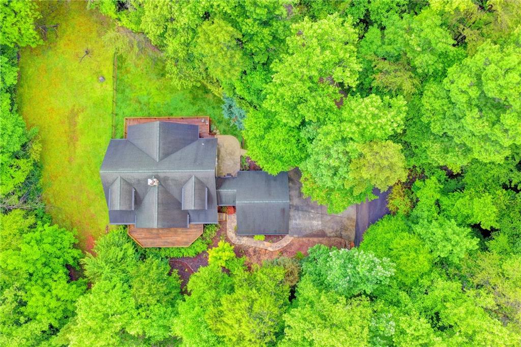 82 Walnut Grove Lane Tiger, GA 30576 - Photo 83 of 88 an aerial view of a house with a yard and tree s