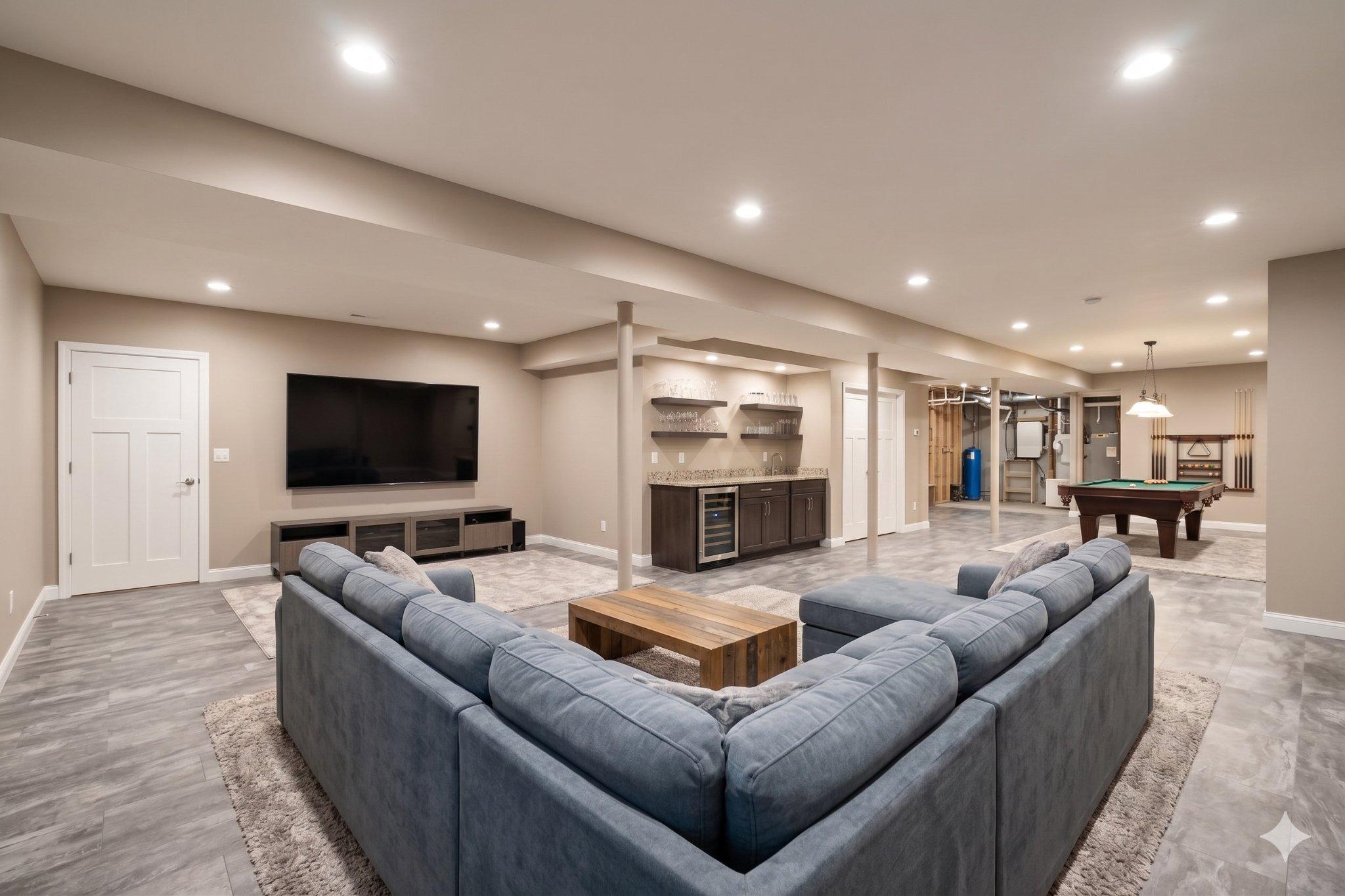 12405 Lime Kiln Road Fulton, MD 20759 - Photo 39 of 50 Potential Finished Basement Rendering