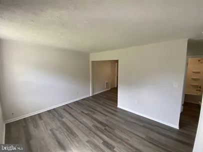 wooden floor in a room