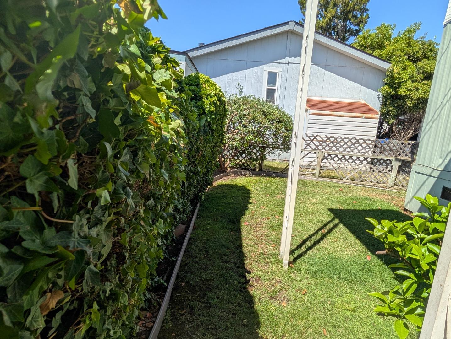 1201 Sycamore Terrace, Unit 148 Sunnyvale, CA 94086 - Photo 34 of 36 a view of a backyard of the house