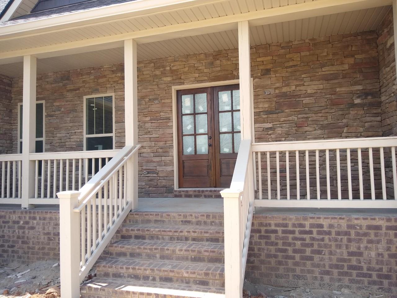 4926 Thick Road Chapel Hill, TN 37034 - Photo 3 of 17 concrete covered frt porch with stacked stone entry