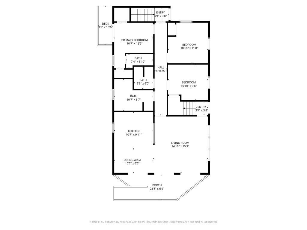 45 Crescent Road Middletown, RI 02842 - Photo 48 of 49 2nd Floor Plan