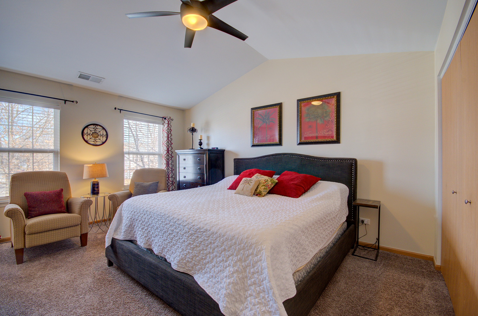 1504 Bluestem Lane Minooka, IL 60447 - Photo 15 of 27 a bedroom with a bed and chair