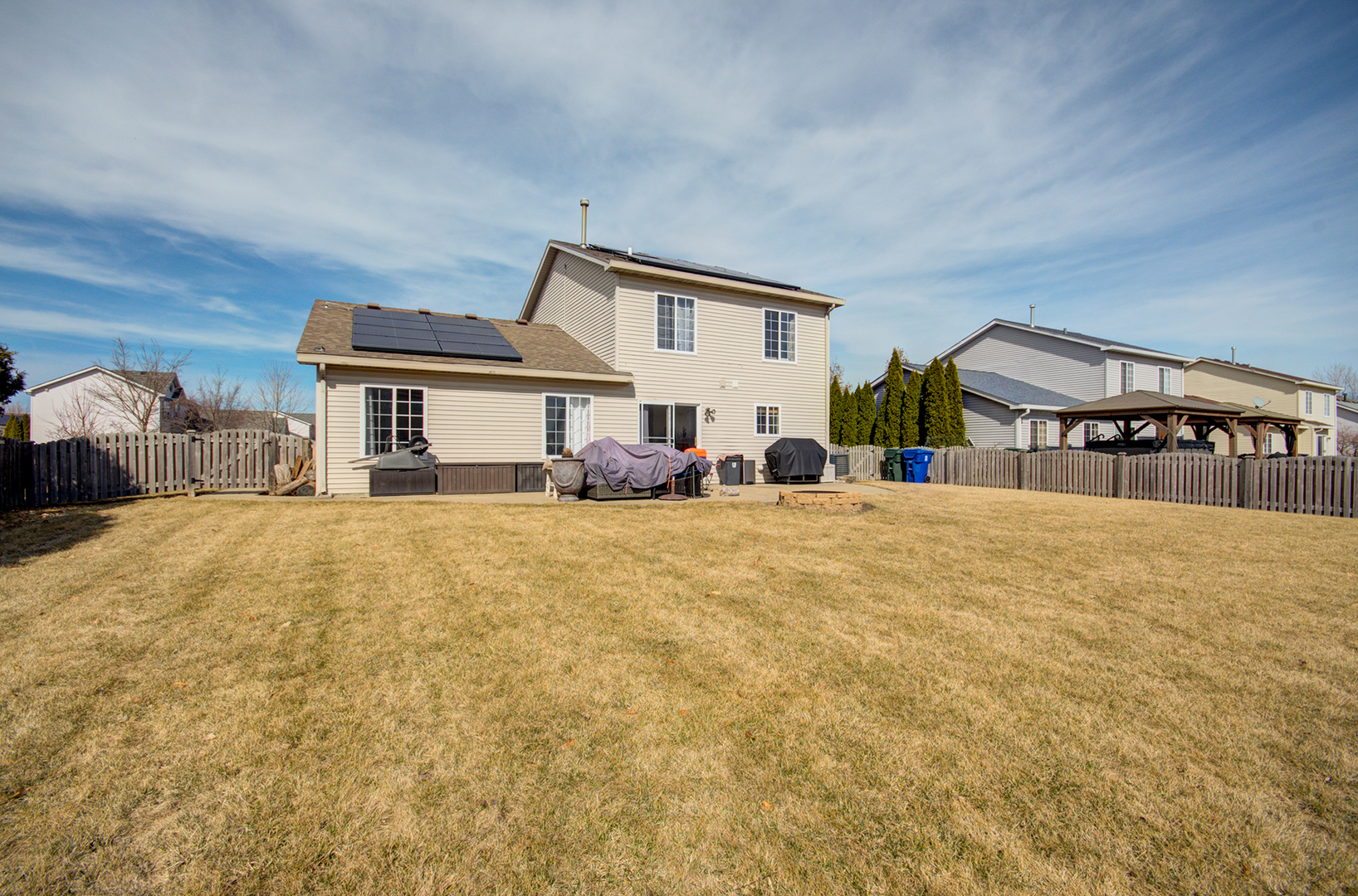 1504 Bluestem Lane Minooka, IL 60447 - Photo 26 of 27 a house view with a outdoor space