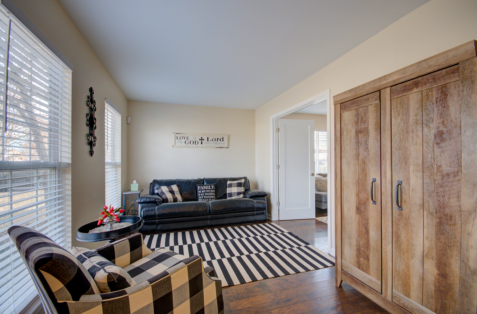 1504 Bluestem Lane Minooka, IL 60447 - Photo 3 of 27 a living room with furniture and a rug