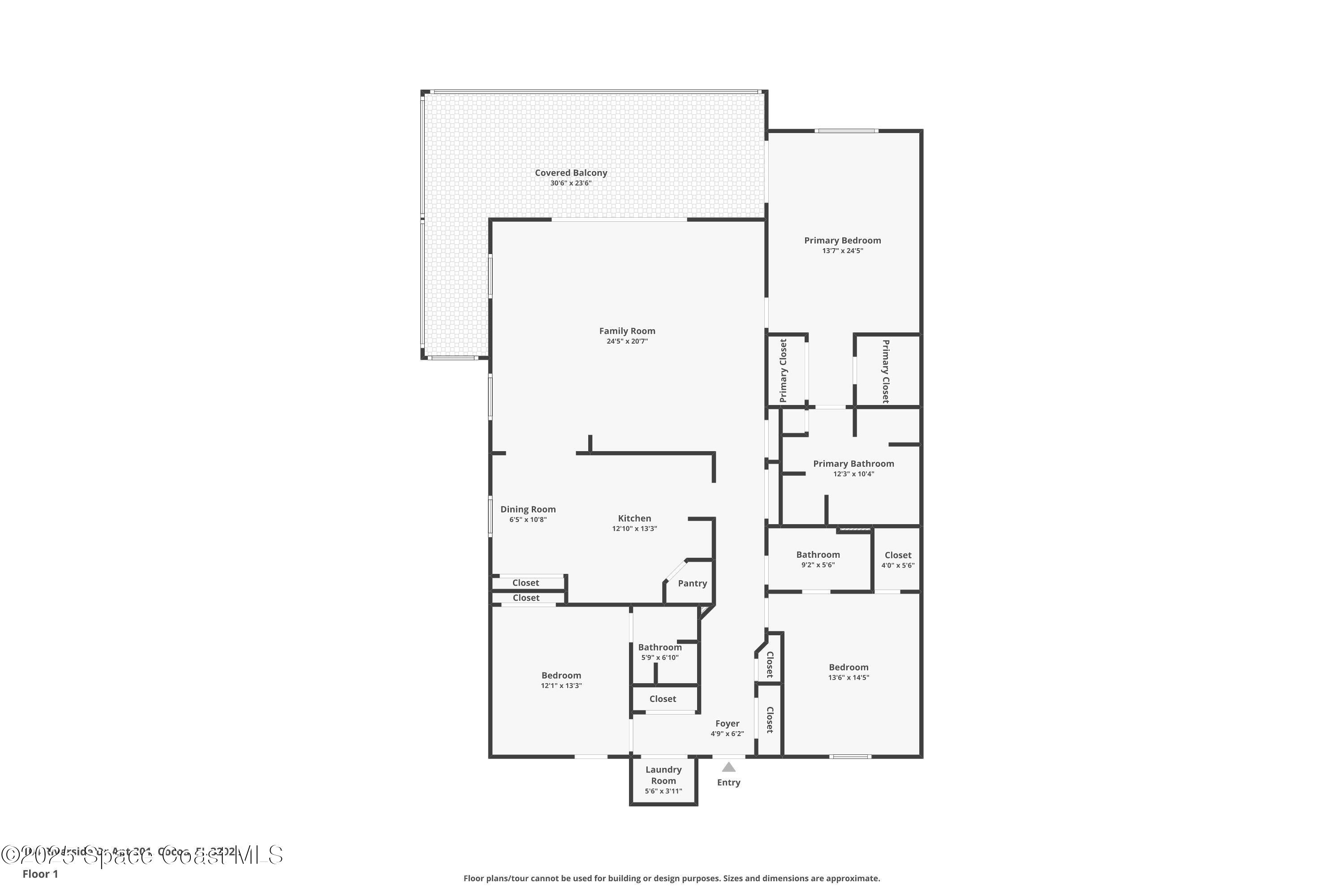104 Riverside Drive, Unit 301 Cocoa, FL 32922 - Photo 93 of 93 Floor Plan Views