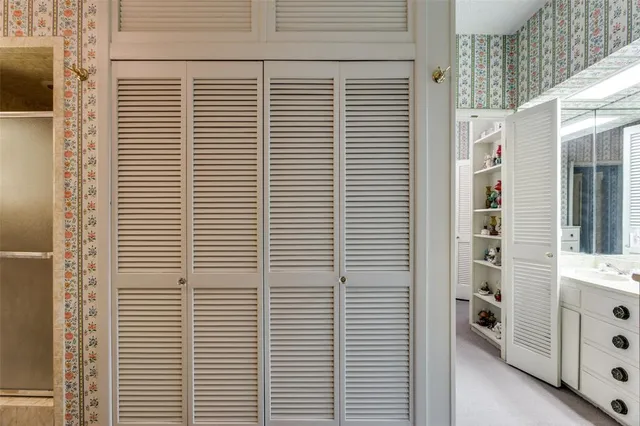 a view of storage and utility room