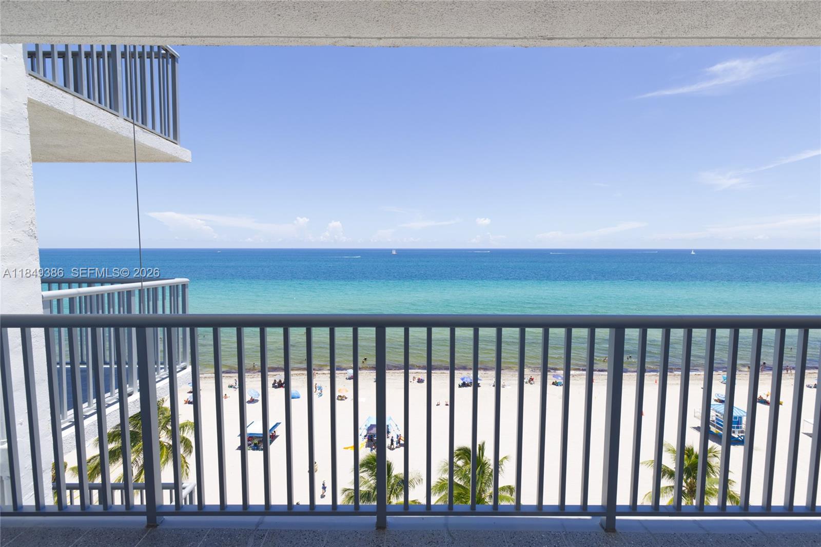 400 North Surf Road, Unit 1002 Hollywood, FL 33019 - Photo 25 of 43 a view of a balcony