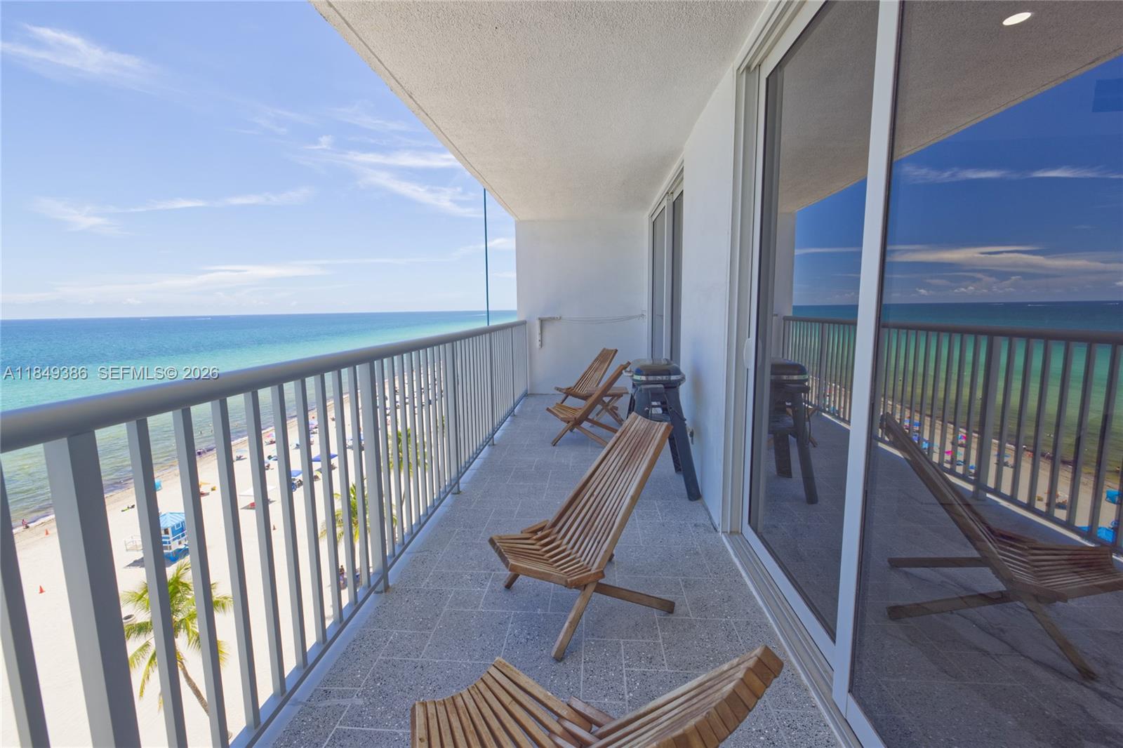 400 North Surf Road, Unit 1002 Hollywood, FL 33019 - Photo 27 of 43 a view of a balcony