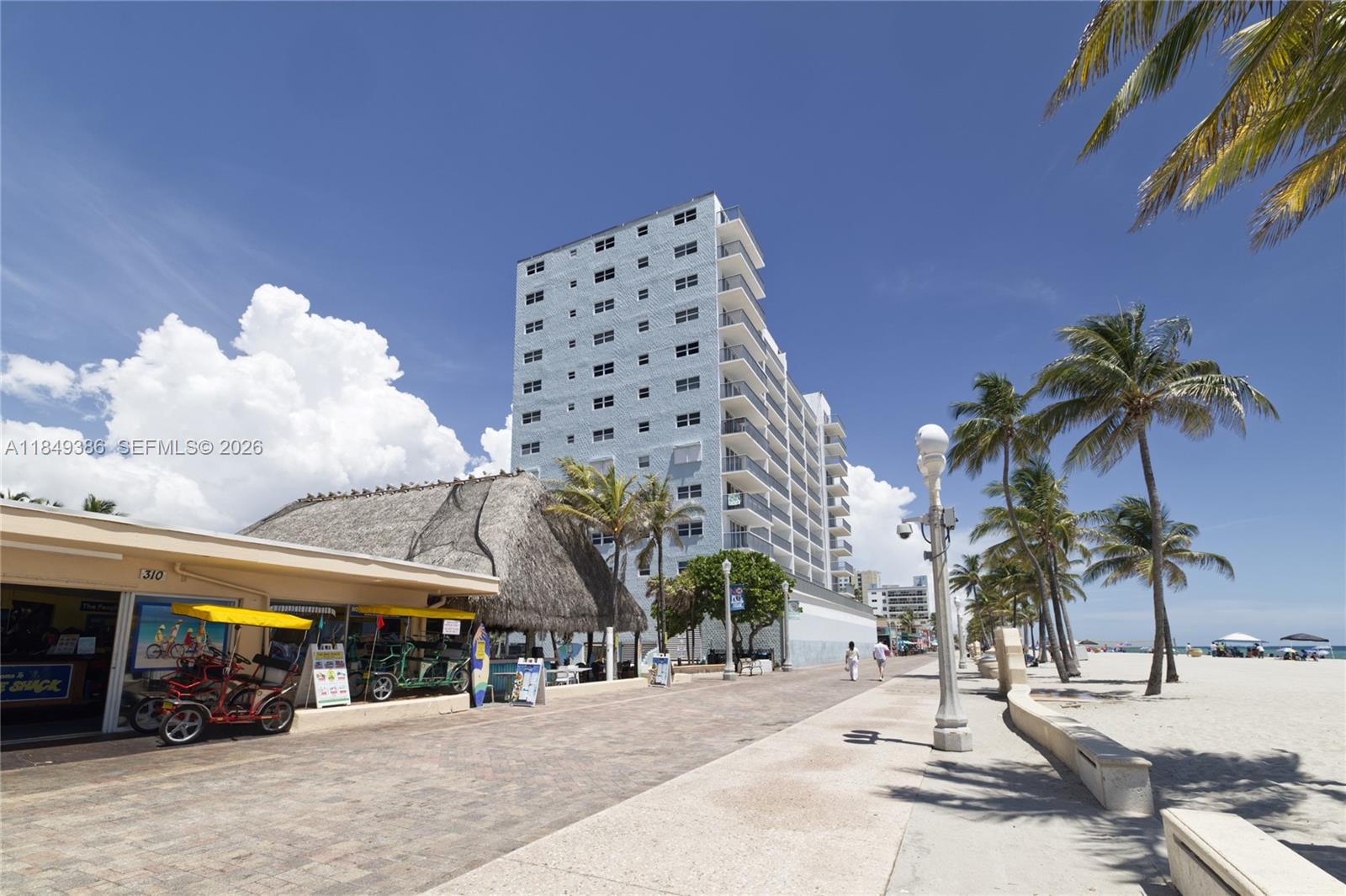 400 North Surf Road, Unit 1002 Hollywood, FL 33019 - Photo 33 of 43 a view of multiple building with palm trees