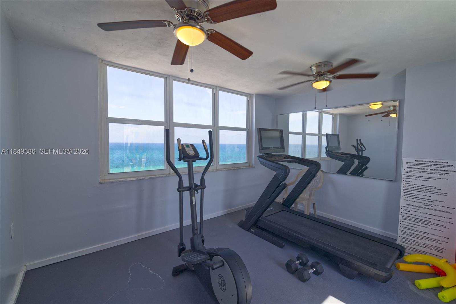 400 North Surf Road, Unit 1002 Hollywood, FL 33019 - Photo 39 of 43 a view of a room with gym equipment