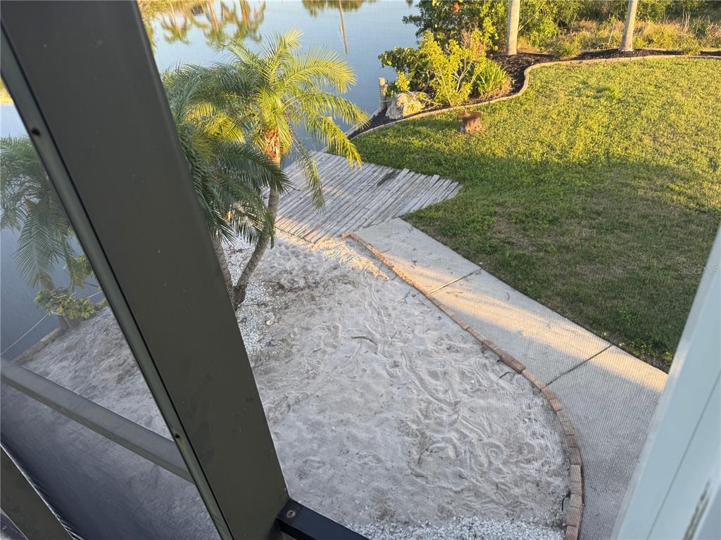 3338 Fernleaf Drive Hernando Beach, FL 34607 - Photo 39 of 69 a view of swimming pool from a balcony