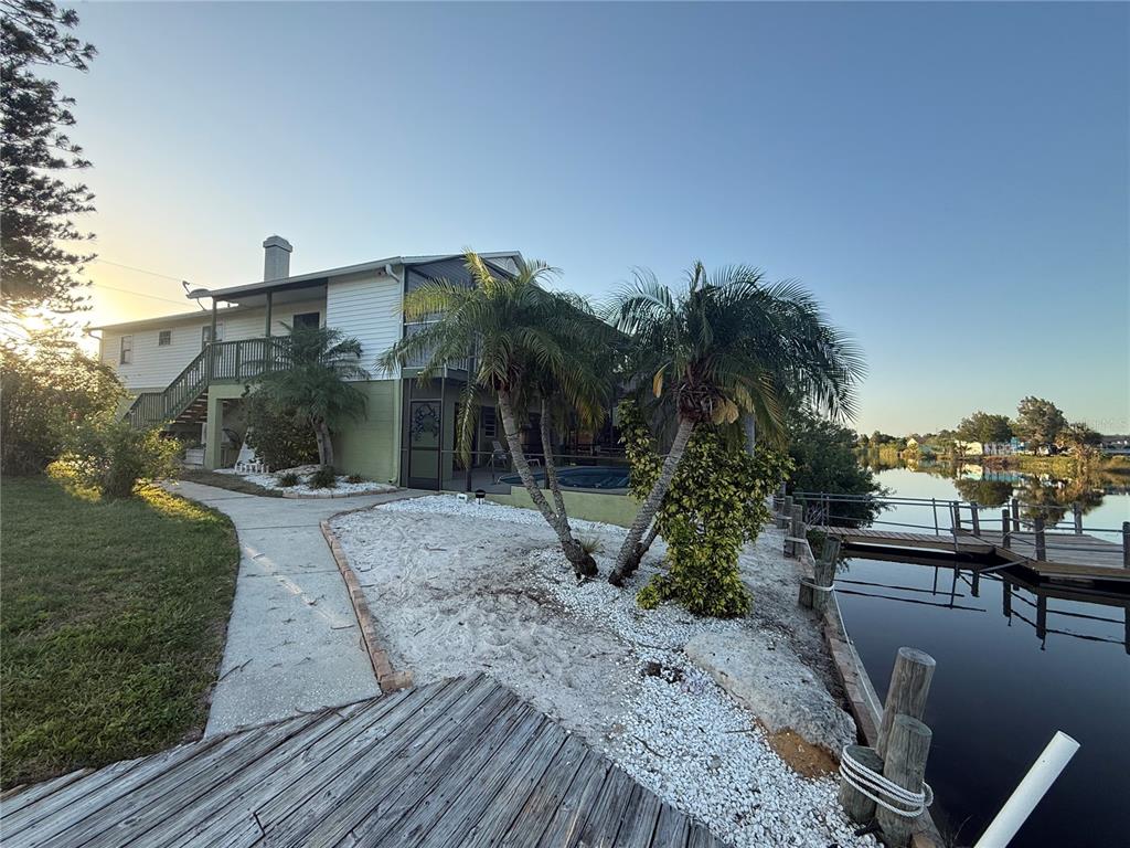 3338 Fernleaf Drive Hernando Beach, FL 34607 - Photo 69 of 69 a view of a yard and entertaining space