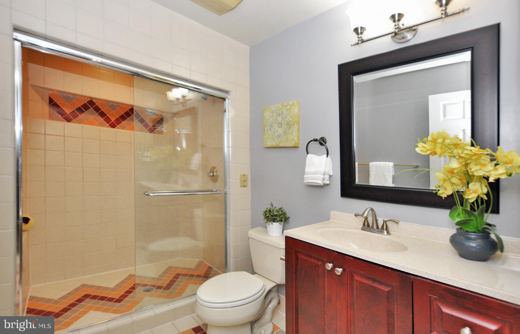 5447 Grove Ridge Way, Unit 115 Rockville, MD 20852 - Photo 23 of 36 Primary Bathroom - updated