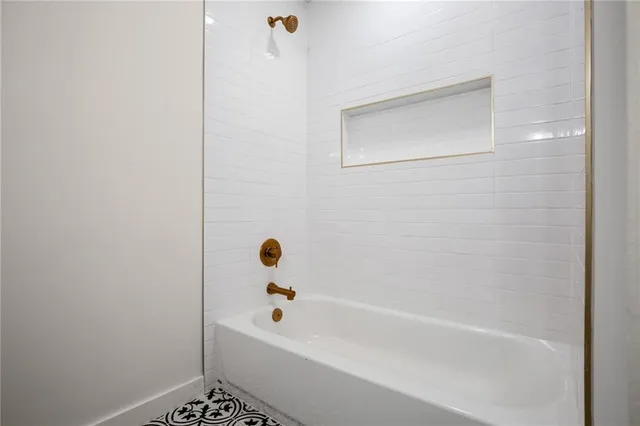 a view of a hallway with workspace