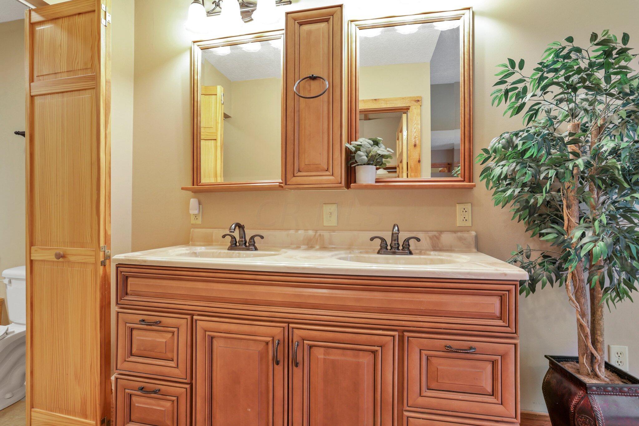 18397 Goat Run Honey Fork Road Logan, OH 43138 - Photo 28 of 65 Main Floor Primary Bathroom
