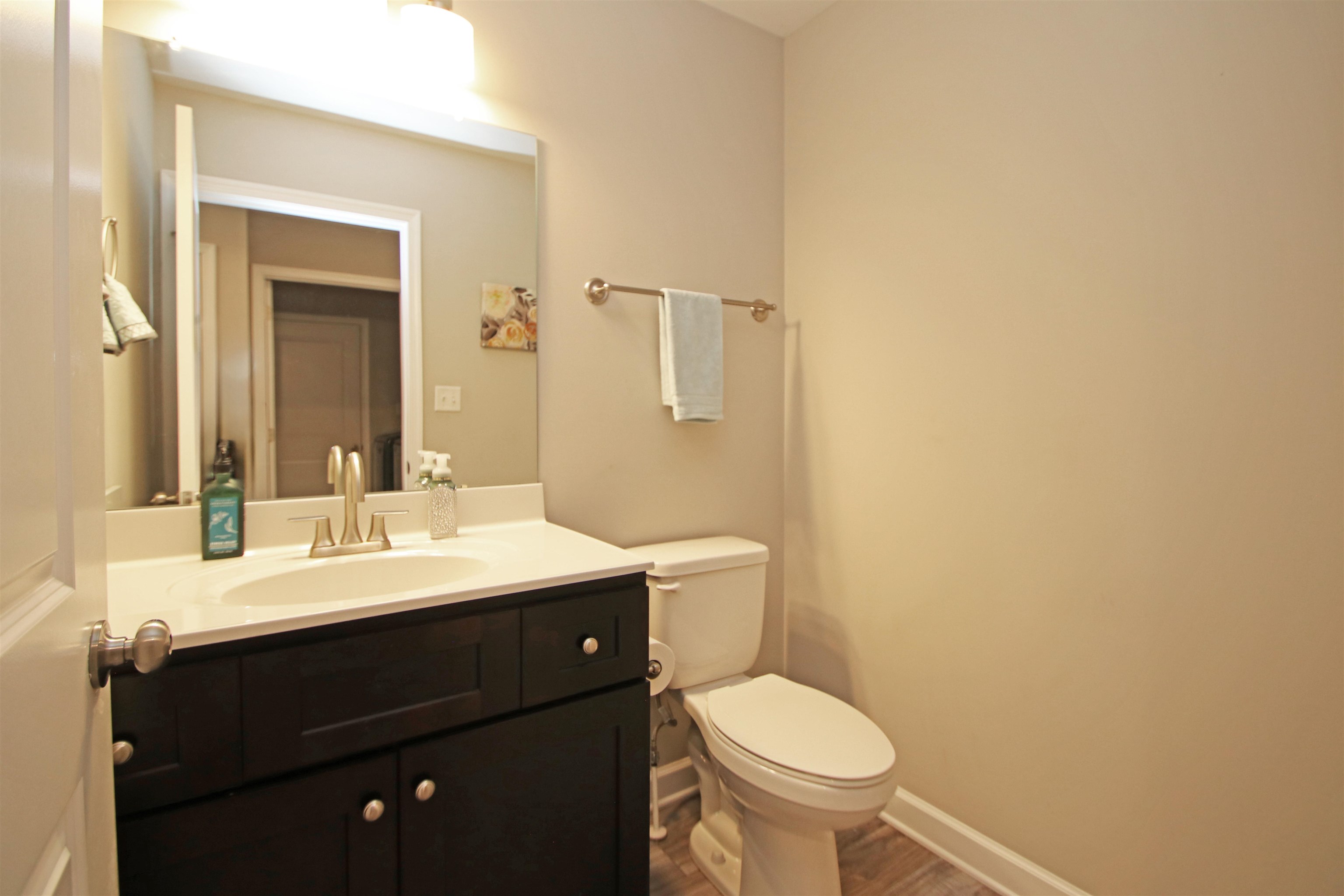 224 Spring Run Lane Waynesboro, VA 22980 - Photo 17 of 52 a bathroom with a sink and a toilet