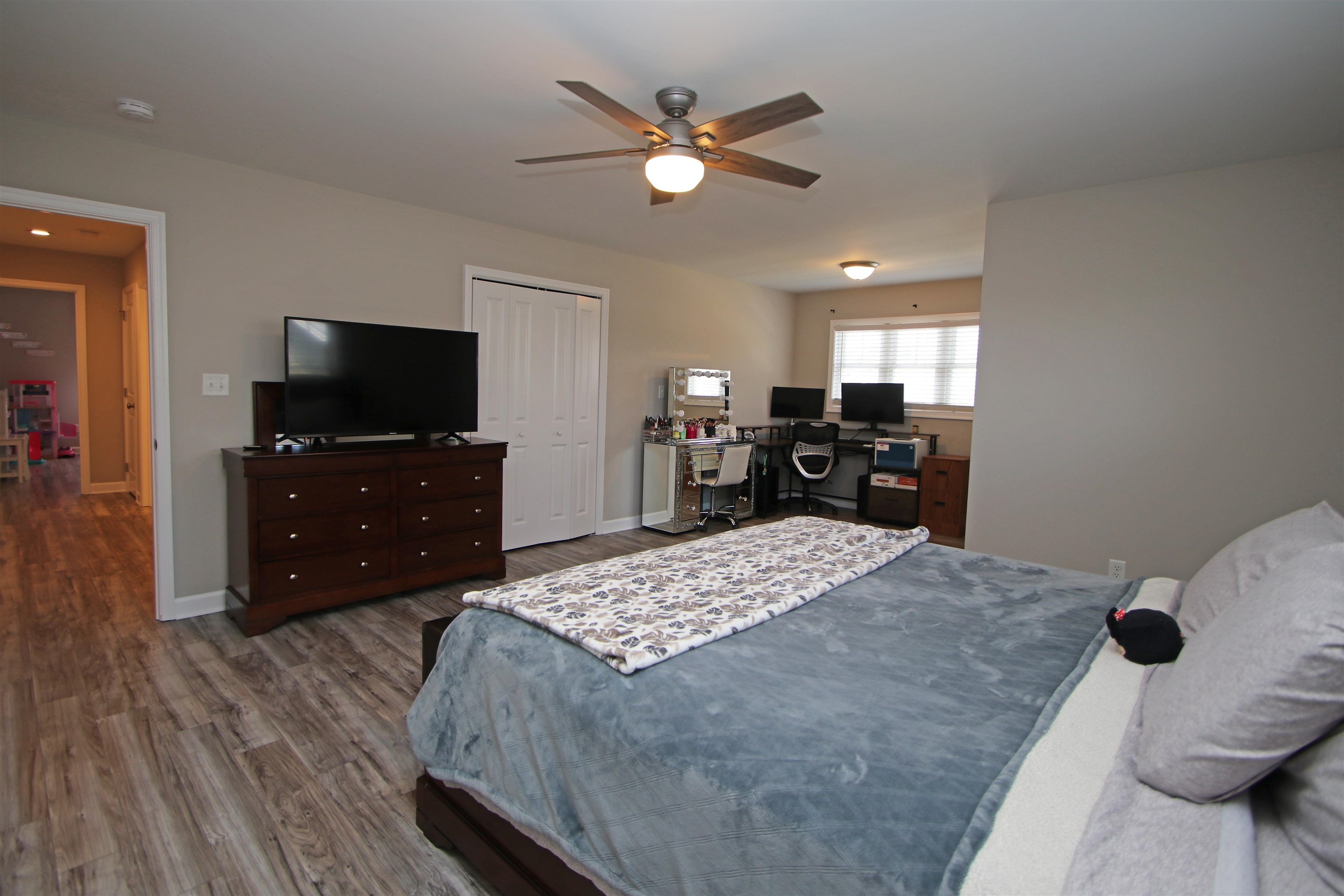 224 Spring Run Lane Waynesboro, VA 22980 - Photo 31 of 52 a living room with furniture and a flat screen tv
