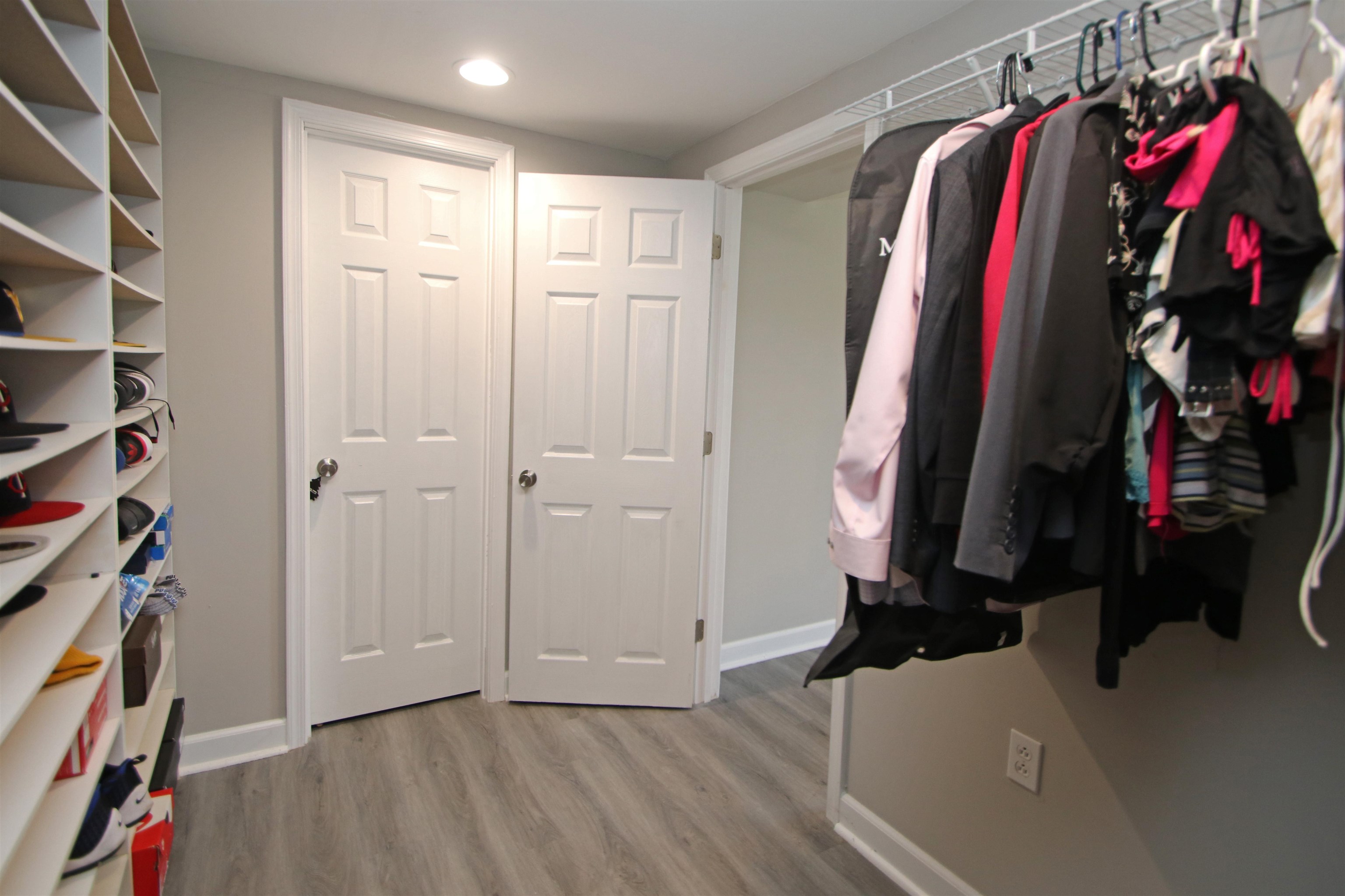 224 Spring Run Lane Waynesboro, VA 22980 - Photo 44 of 52 a view of walk in closet with clothes and shoes