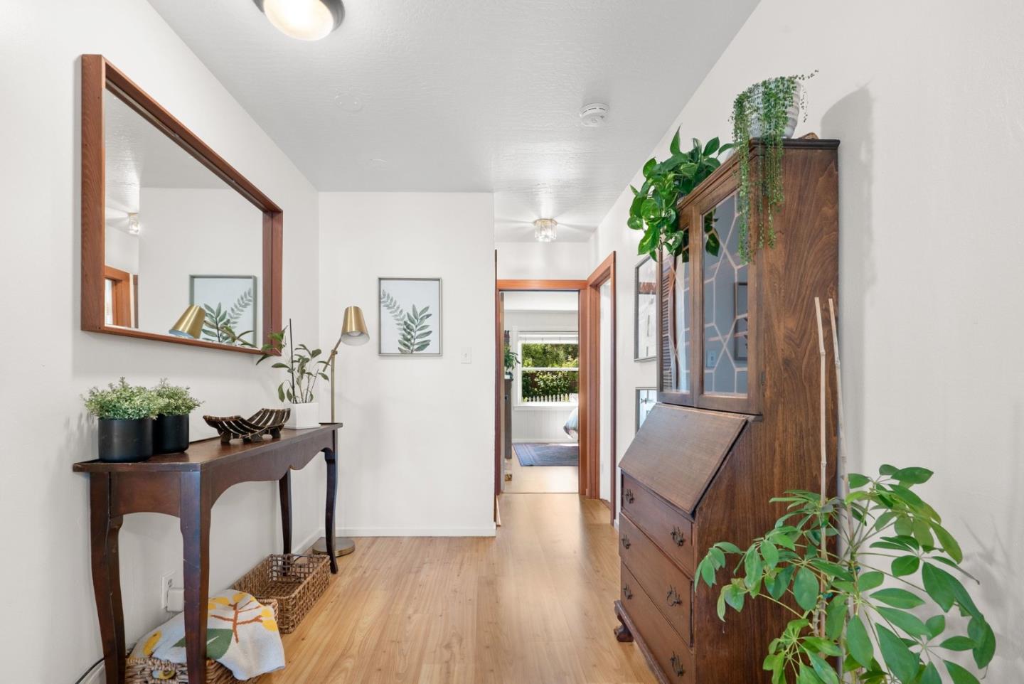 280 Main Street Ben Lomond, CA 95005 - Photo 17 of 47 a living room with furniture and a potted plant