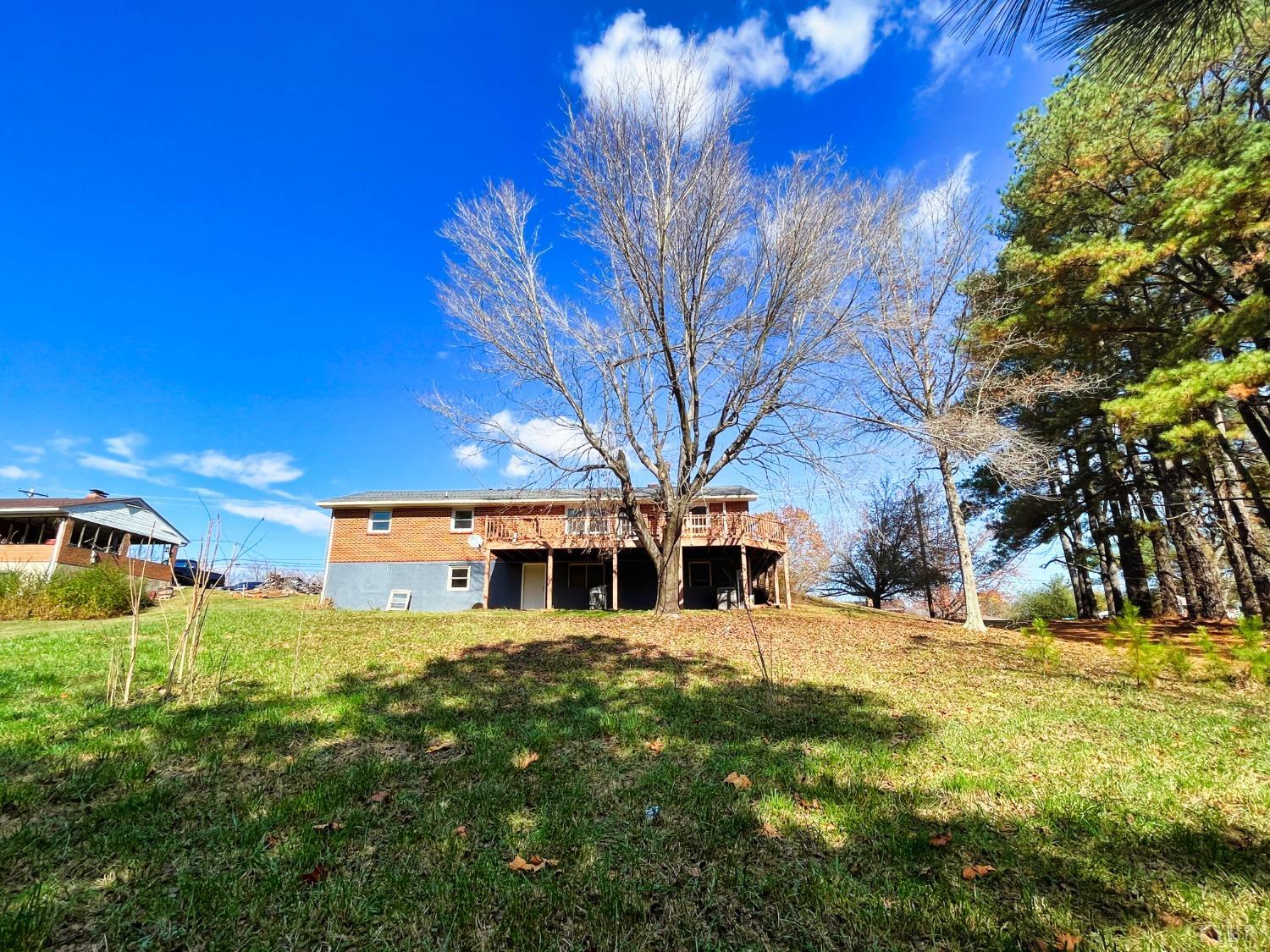288 Lynbrook Road Rustburg, VA 24588 - Photo 32 of 34 a view of a house with a big yard