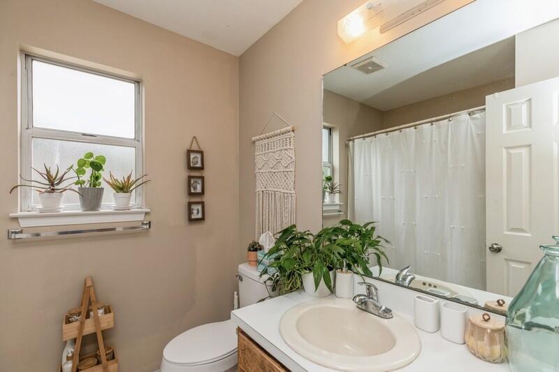 422 John King Road Crestview, FL 32539 - Photo 18 of 30 a bathroom with a sink a toilet and a mirror