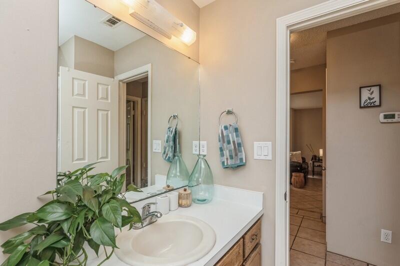 422 John King Road Crestview, FL 32539 - Photo 19 of 30 a bathroom with a sink and a mirror