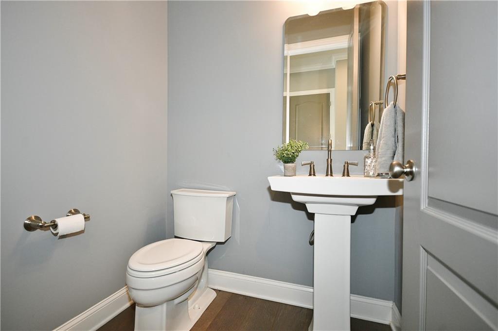 239 Venango Trail Mars, PA 16046 - Photo 18 of 39 a bathroom with a sink and a toilet