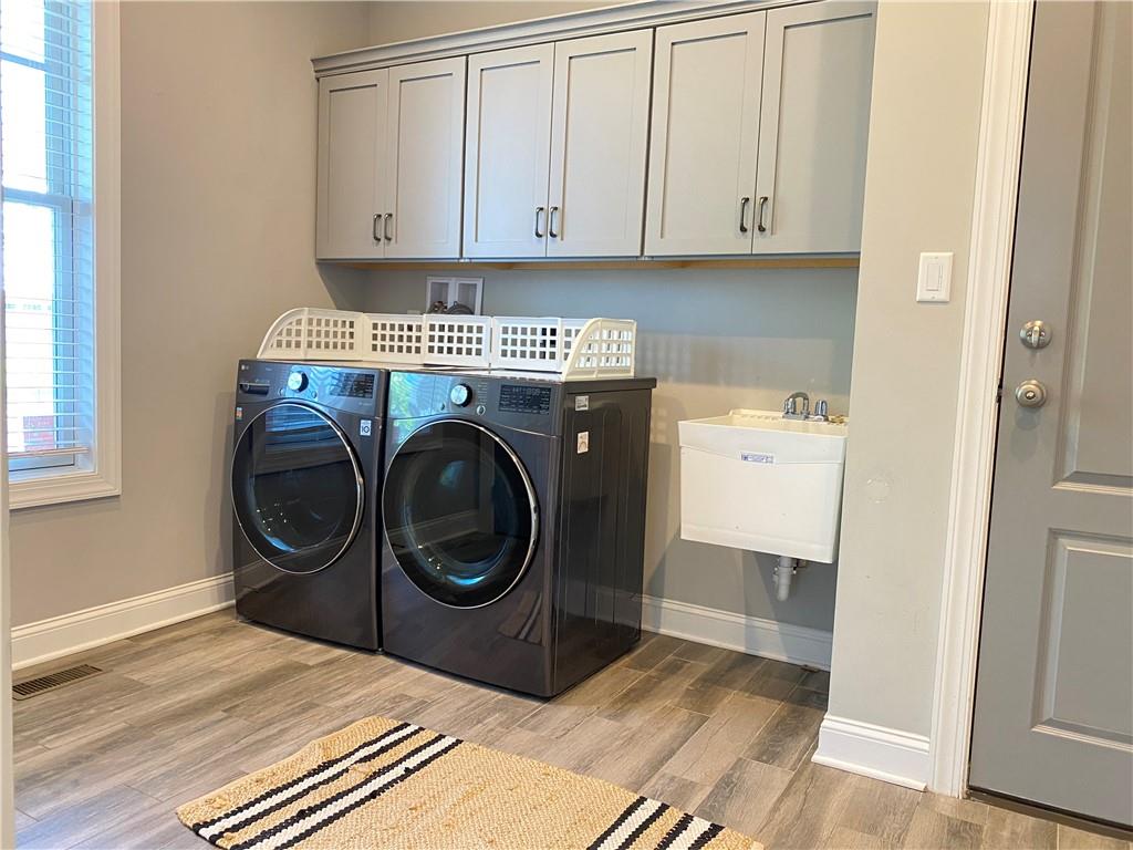 239 Venango Trail Mars, PA 16046 - Photo 29 of 39 a utility room with dryer and washer